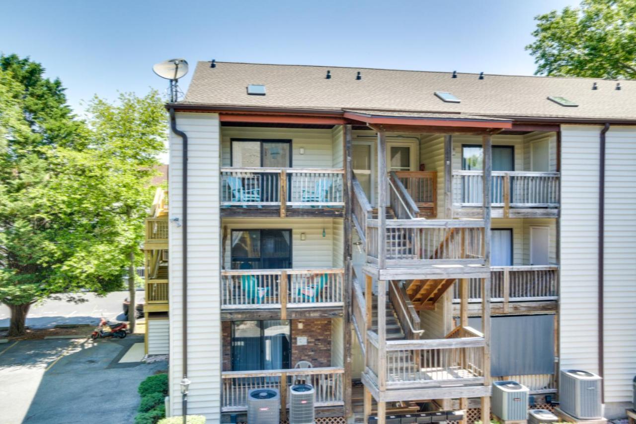 Ocean City Condo with Balcony -Âhalf Mile From Beach Exterior foto